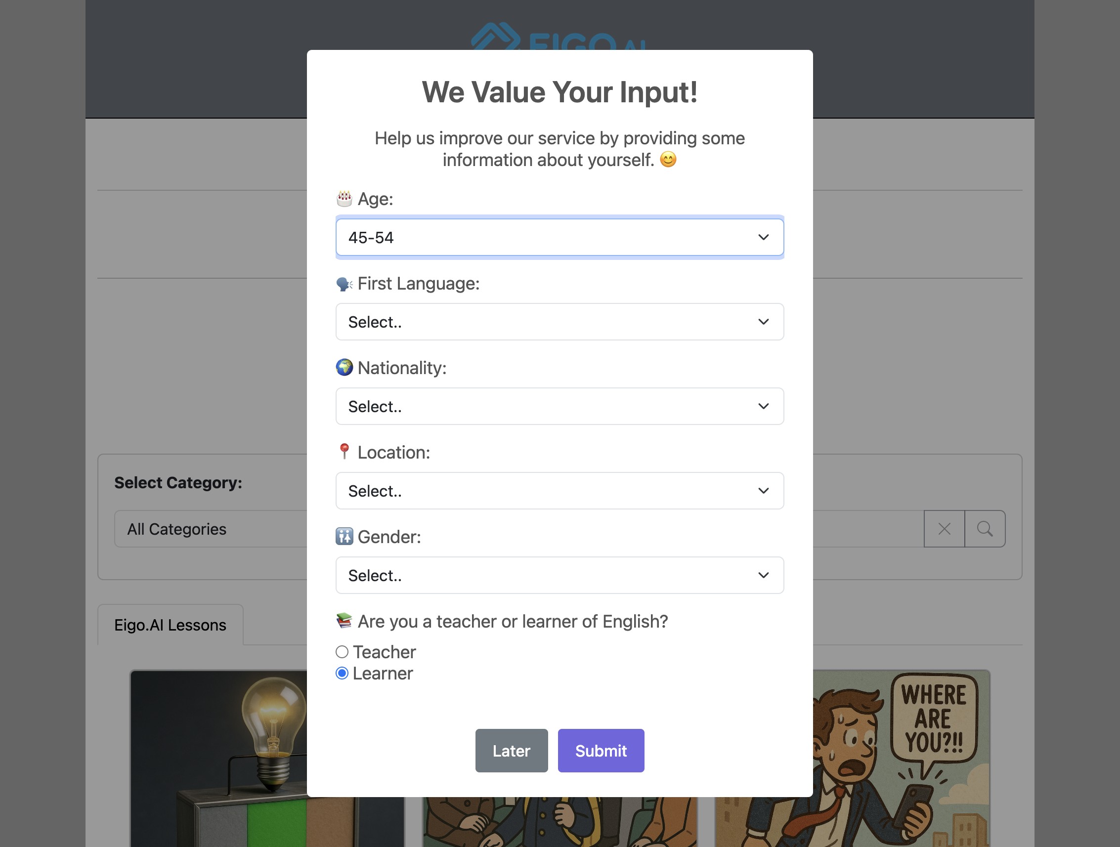 Screenshot for How to register with Microsoft, step 6